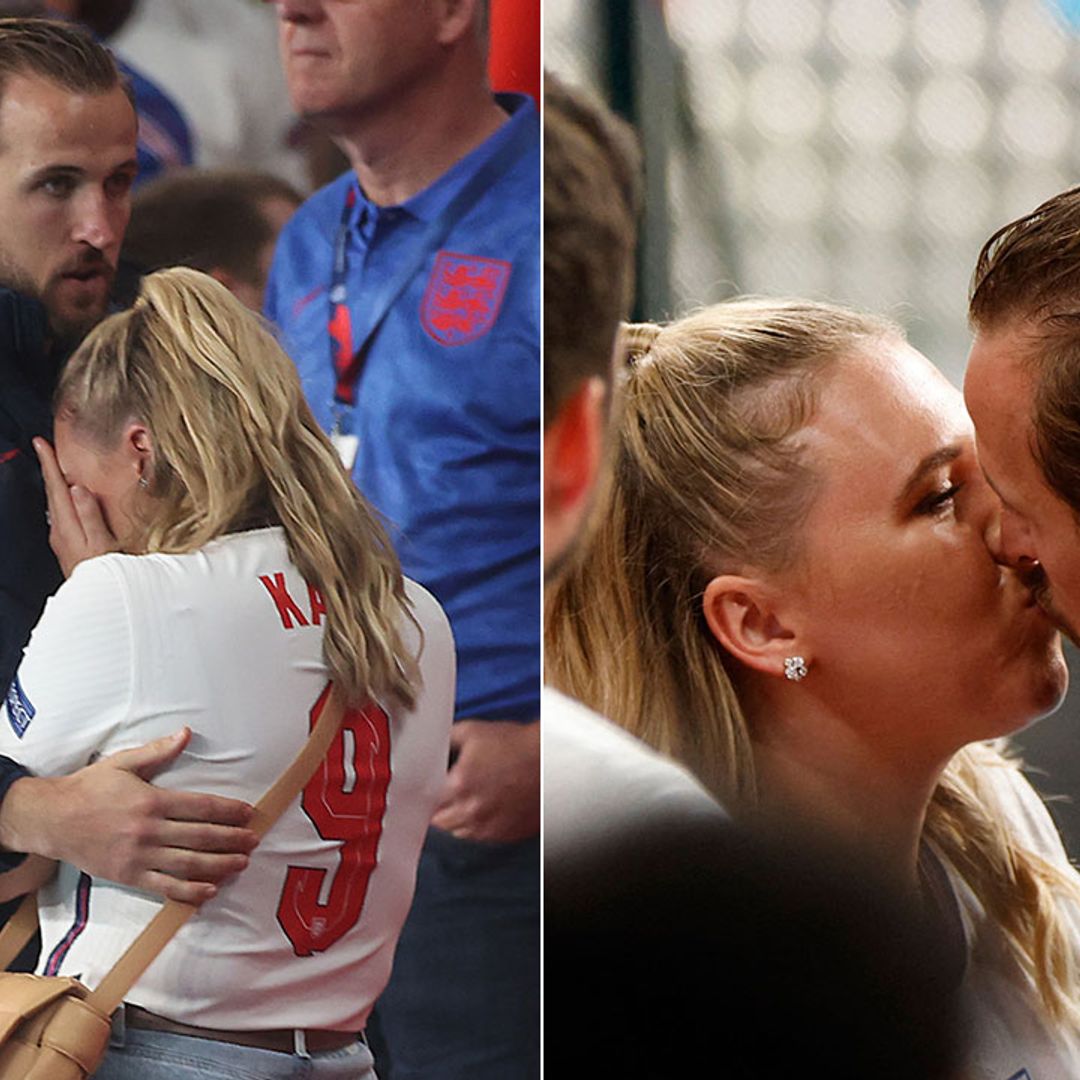 Harry Kane surprised with the sweetest homecoming by wife Katie after Euro heartache