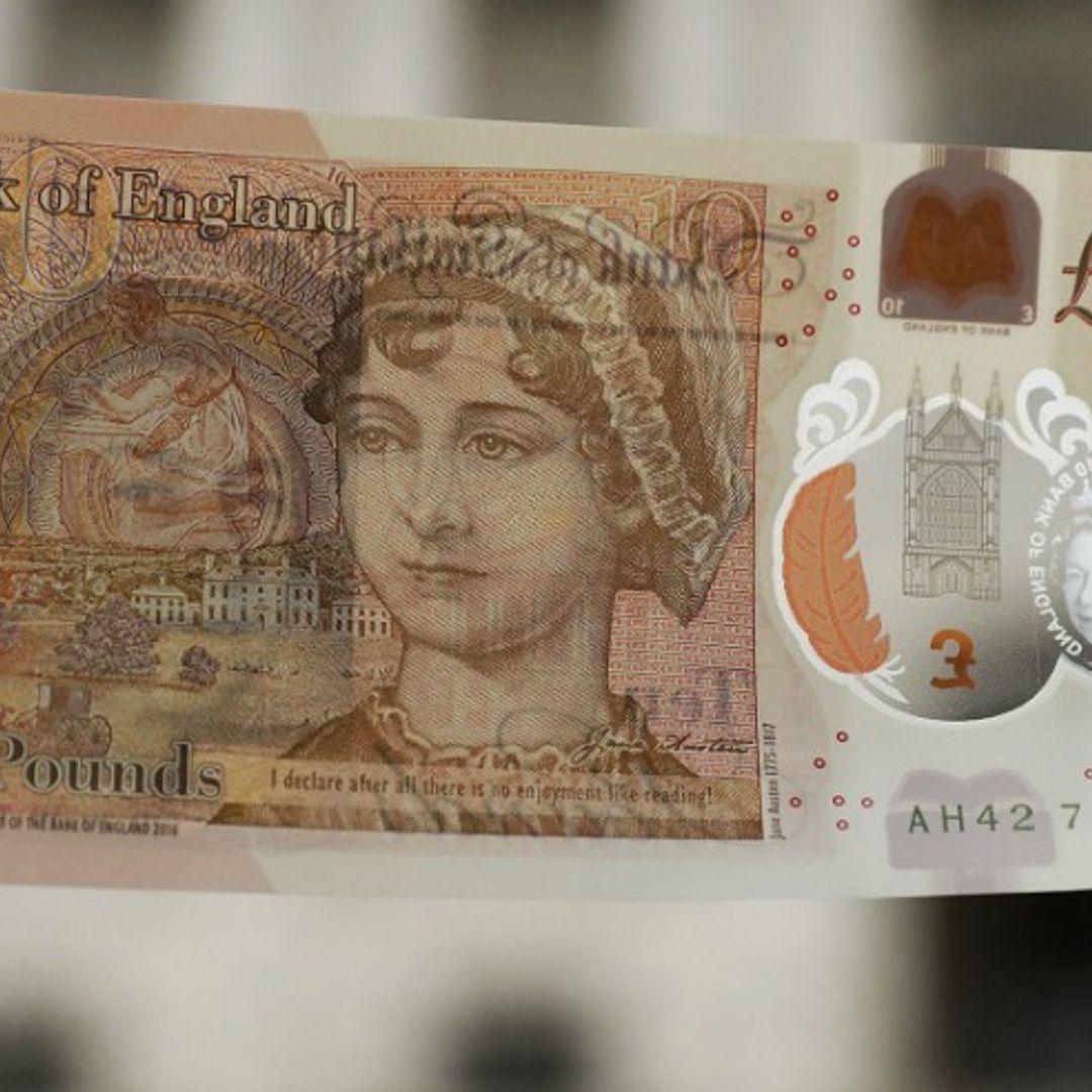 The new £10 note featuring Jane Austen is available today
