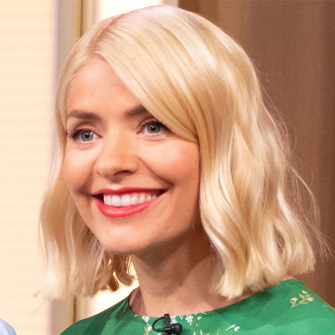 Holly Willoughby's rainbow pleated skirt just sent This Morning into a FRENZY