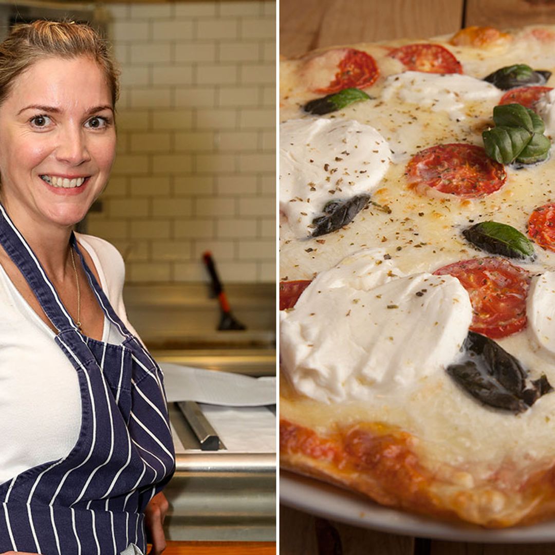 Celebrate National Pizza Day with Lisa Faulkner's easy no-yeast recipe