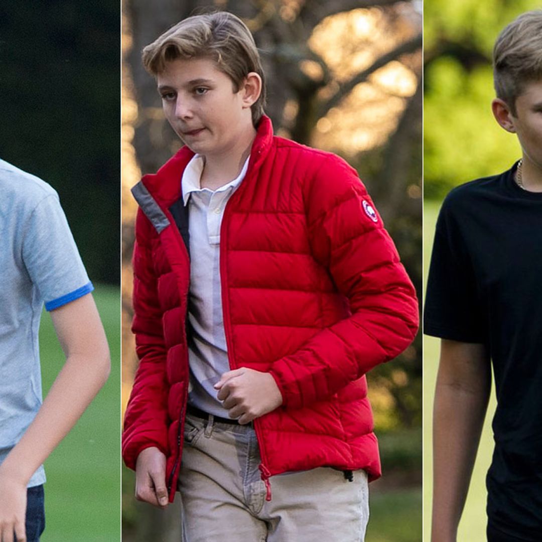 Barron Trump is all grown up – see his evolution since Donald Trump became president