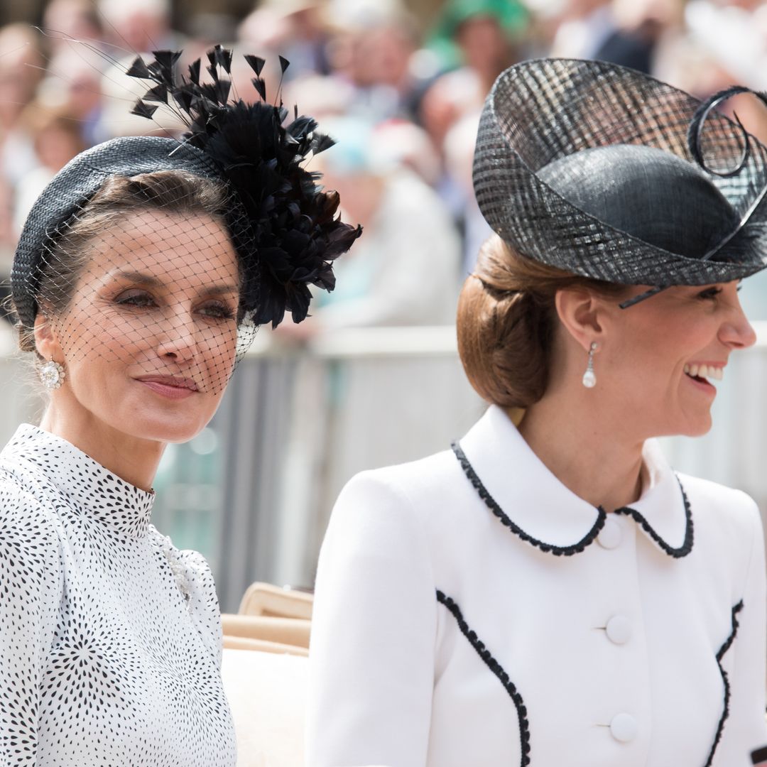 Queen Letizia's majestic names for Prince William and Princess Kate