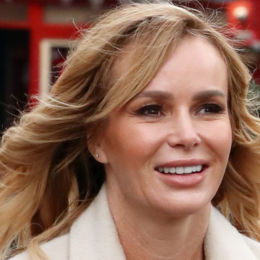 Amanda Holden's gorgeous cream utility dress is currently in the Very sale