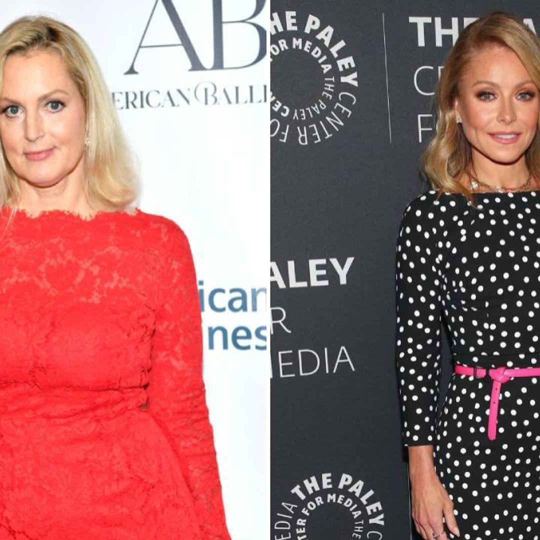 Ali Wentworth is Kelly Ripa's double as she stands-in for the star on LIVE!