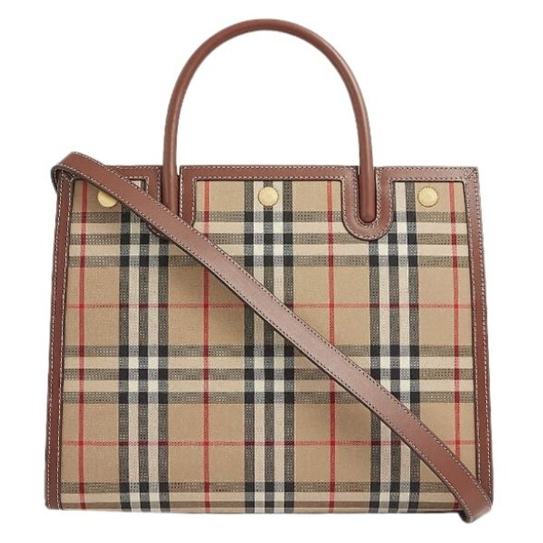 What To Know About Burberry's Viral Plaid Tote Bag From 'Succession