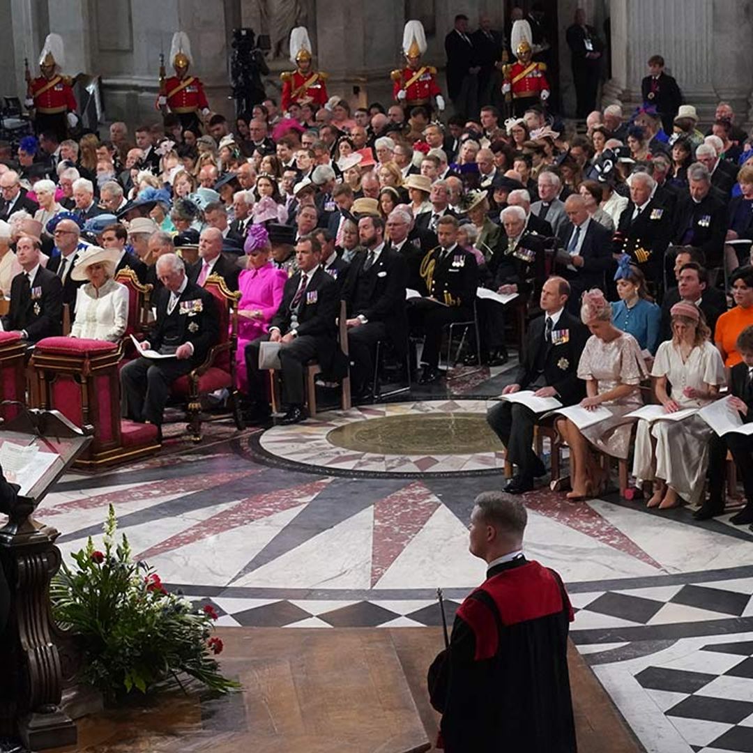 Duchess Kate & Meghan Markle cheered at Queen's Jubilee Service of Thanksgiving – best photos