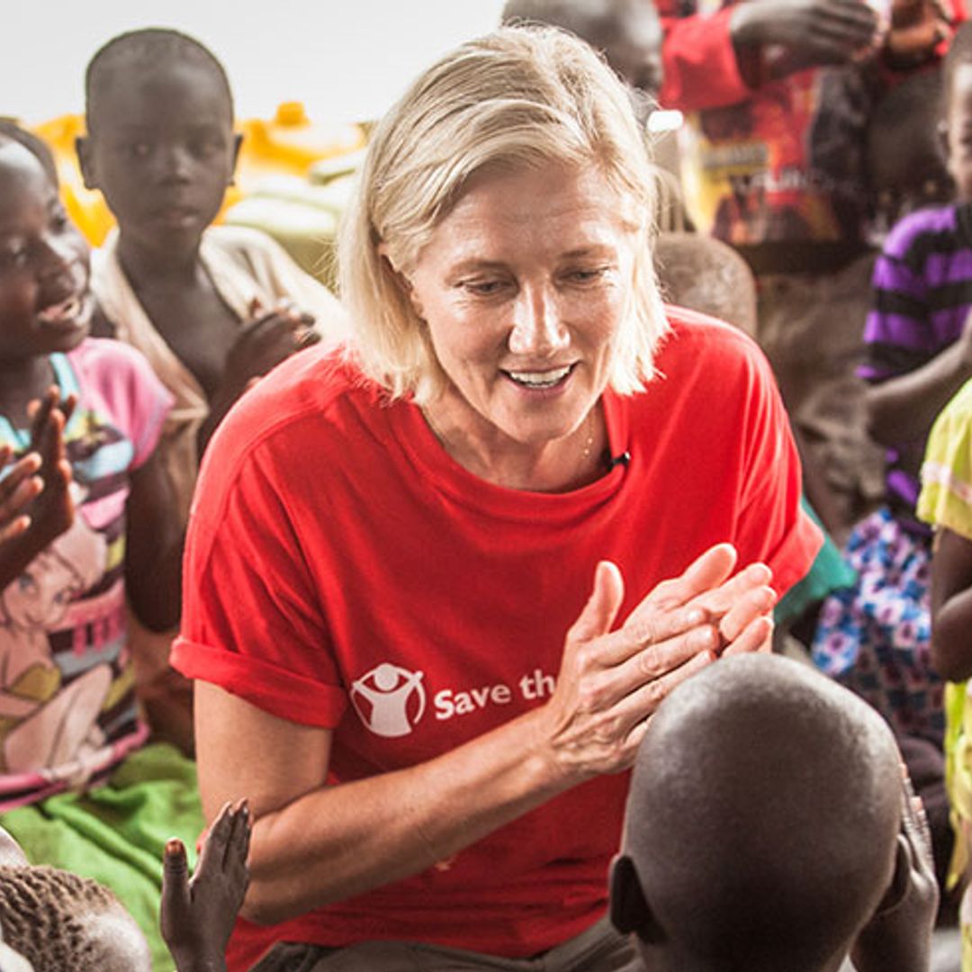 Joely Richardson marks World Refugee Day with an exclusive video diary from Uganda