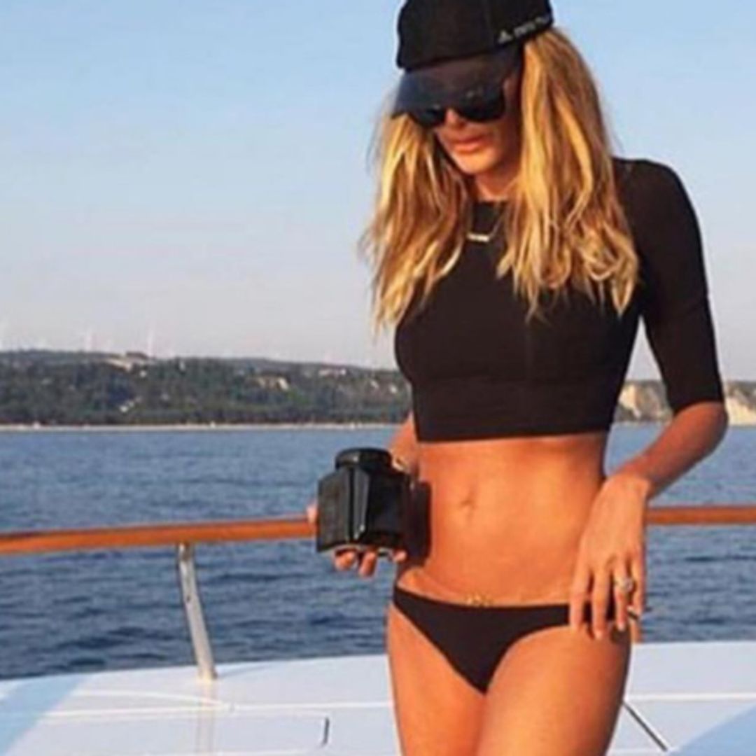 Elle Macpherson showcases her incredible figure in a throwback bikini photo