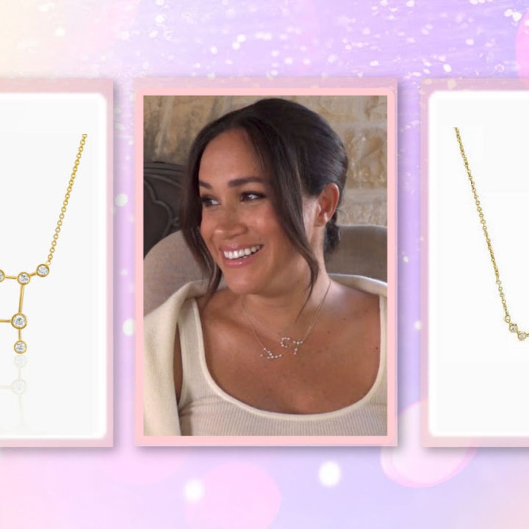 Meghan Markle's £1,300 constellation necklaces are a tribute to Archie and baby Lilibet - get the look for less