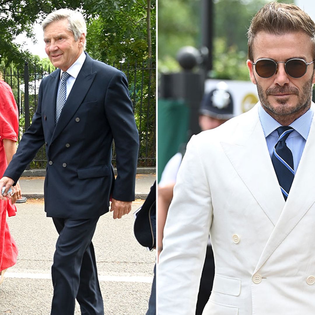 Carole and Michael Middleton join David Beckham and more at Wimbledon - best photos
