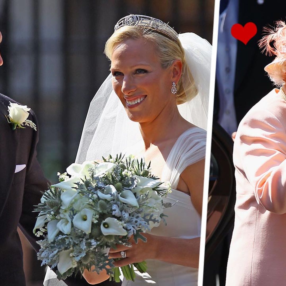 Zara Tindall's stunning wedding had heartfelt nods to grandmother the Queen – best photos