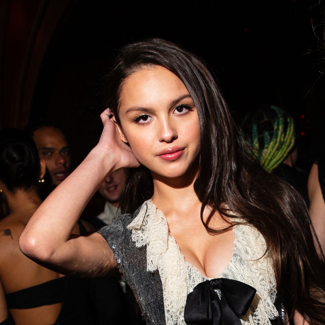 Olivia Rodrigo shows off sequined plunging mini dress from Met Gala after-party in new photos