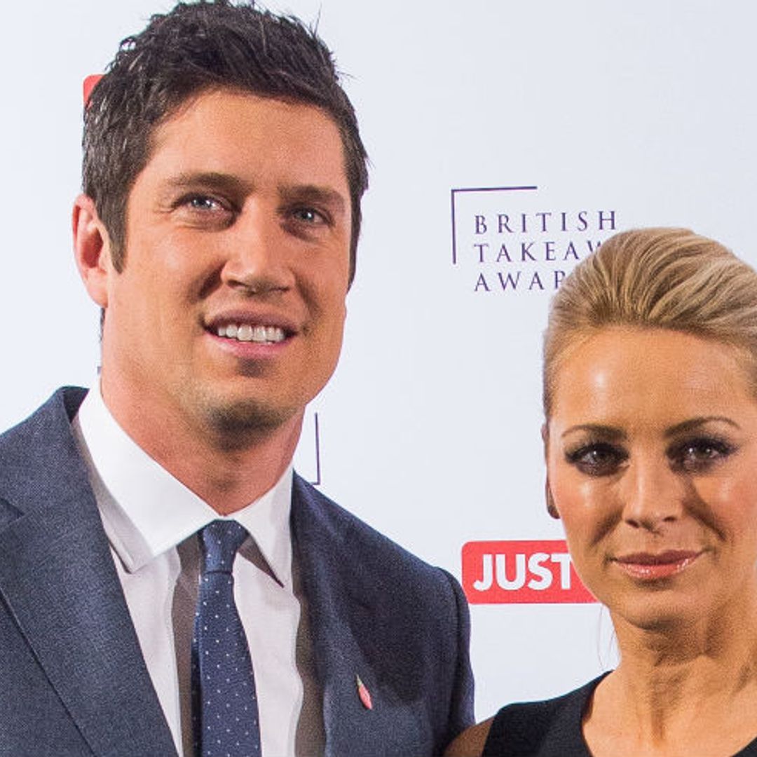 Tess Daly and Vernon Kay pose for rare photo - and it's very romantic!