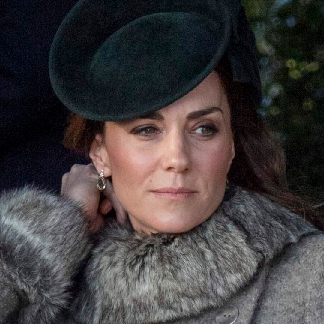 Kate Middleton is gorgeous in green for Christmas Day church service - and she matches with Princess Charlotte