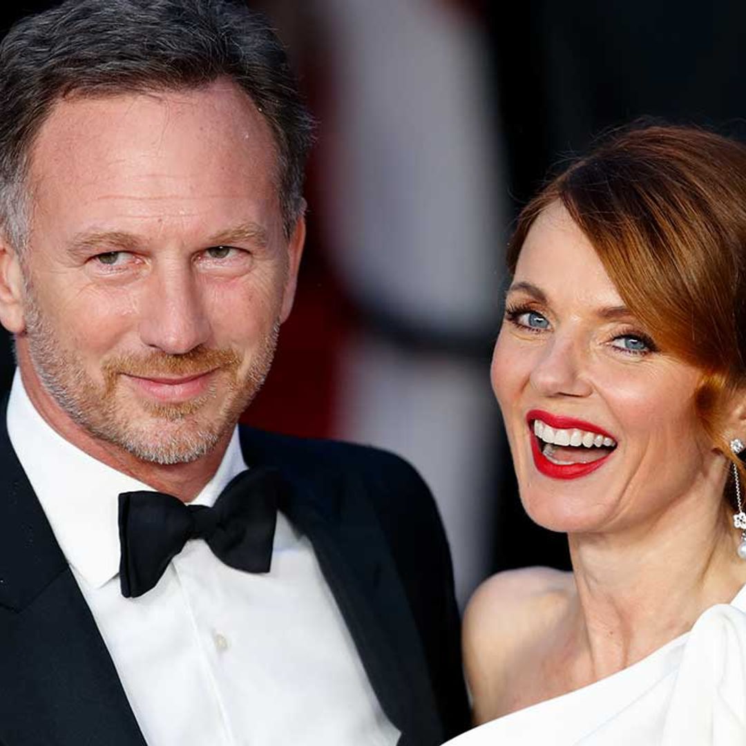 Geri Horner debuts unexpected new look in romantic photo with husband Christian
