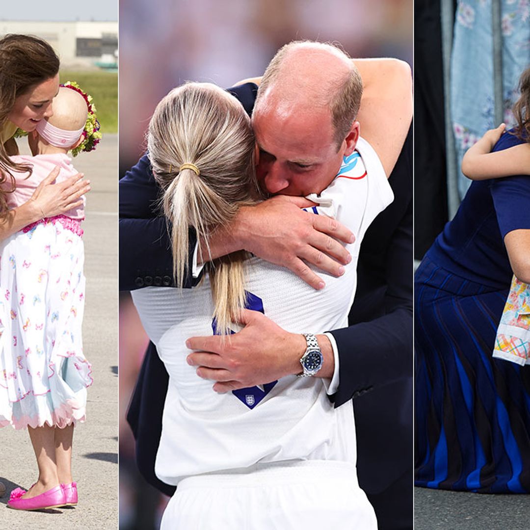 17 times the royals gave fans the biggest hugs