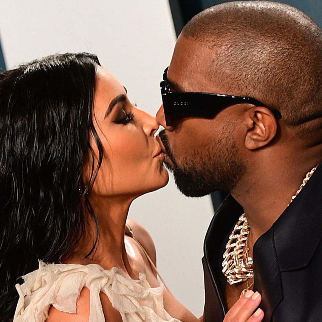 Kim Kardashian shares intimate photo showing husband Kanye's reaction to pregnancy