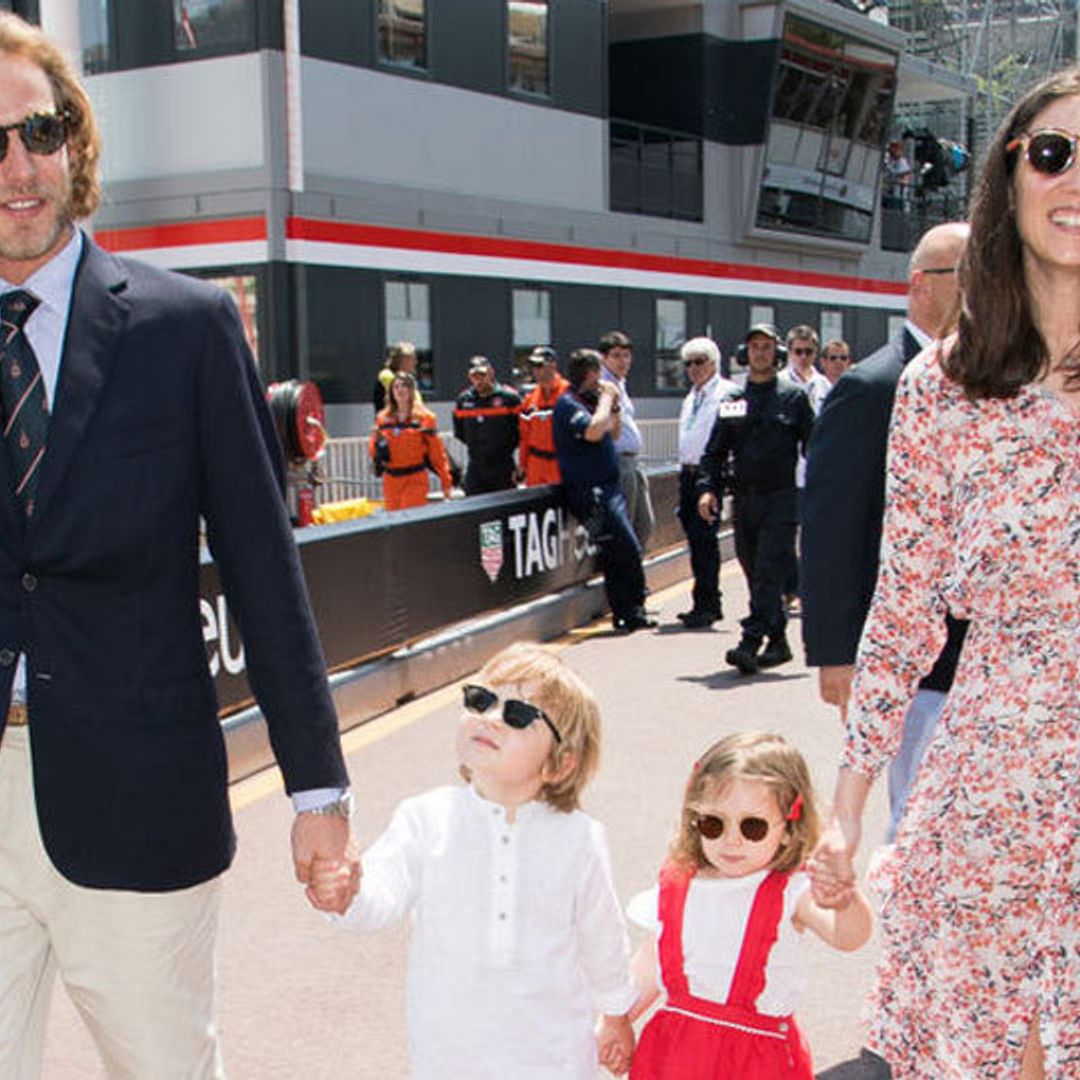 Tatiana Casiraghi and kids honor Grace Kelly in new photo shoot for Baby Dior