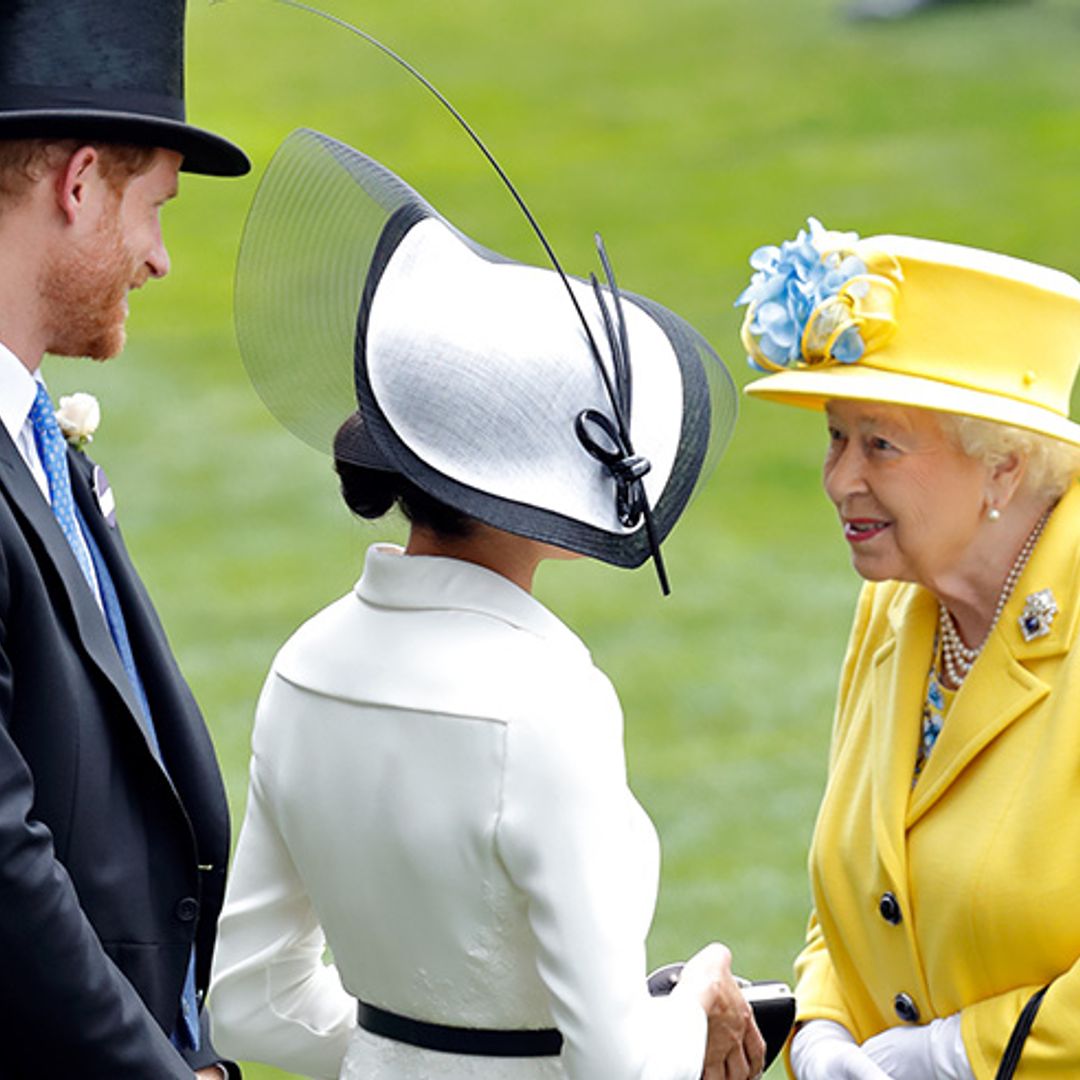 The Queen and Meghan show off their close bond at Ascot