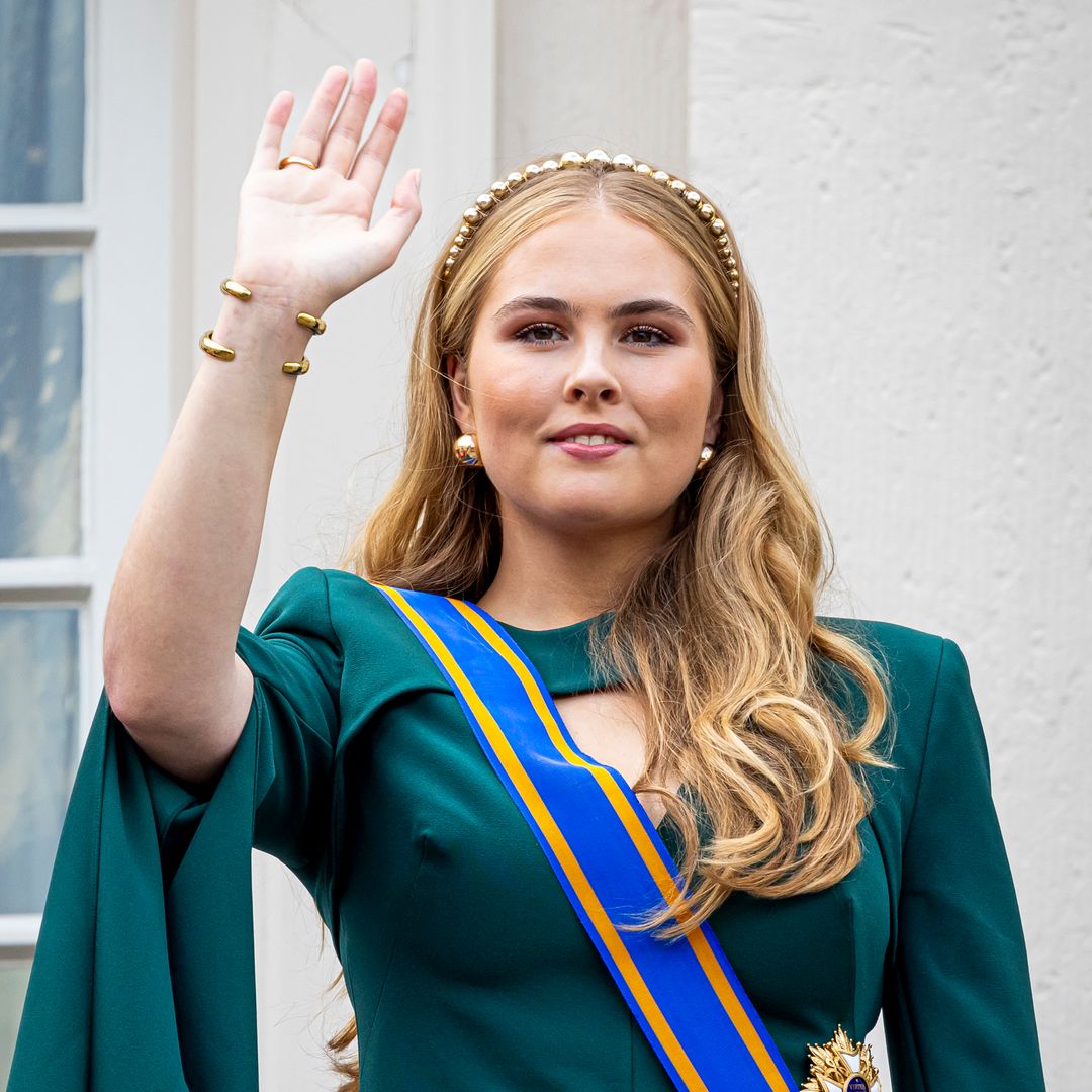 Princess Catharina-Amalia stuns in glamorous royal photo as she ...