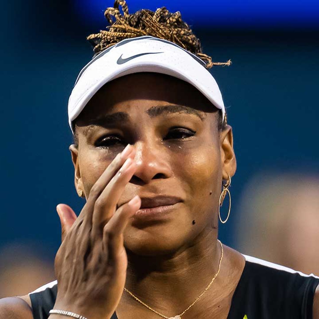 Serena Williams left emotional after crushing defeat following retirement news