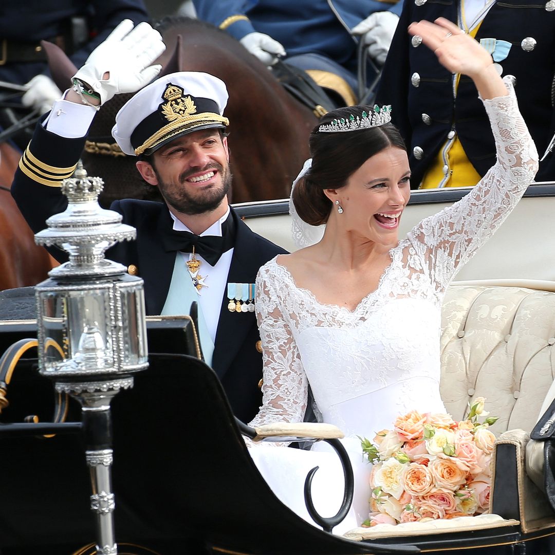 Princess Sofia and Prince Carl Philip crowned 'best royal wedding' winners amid personal album