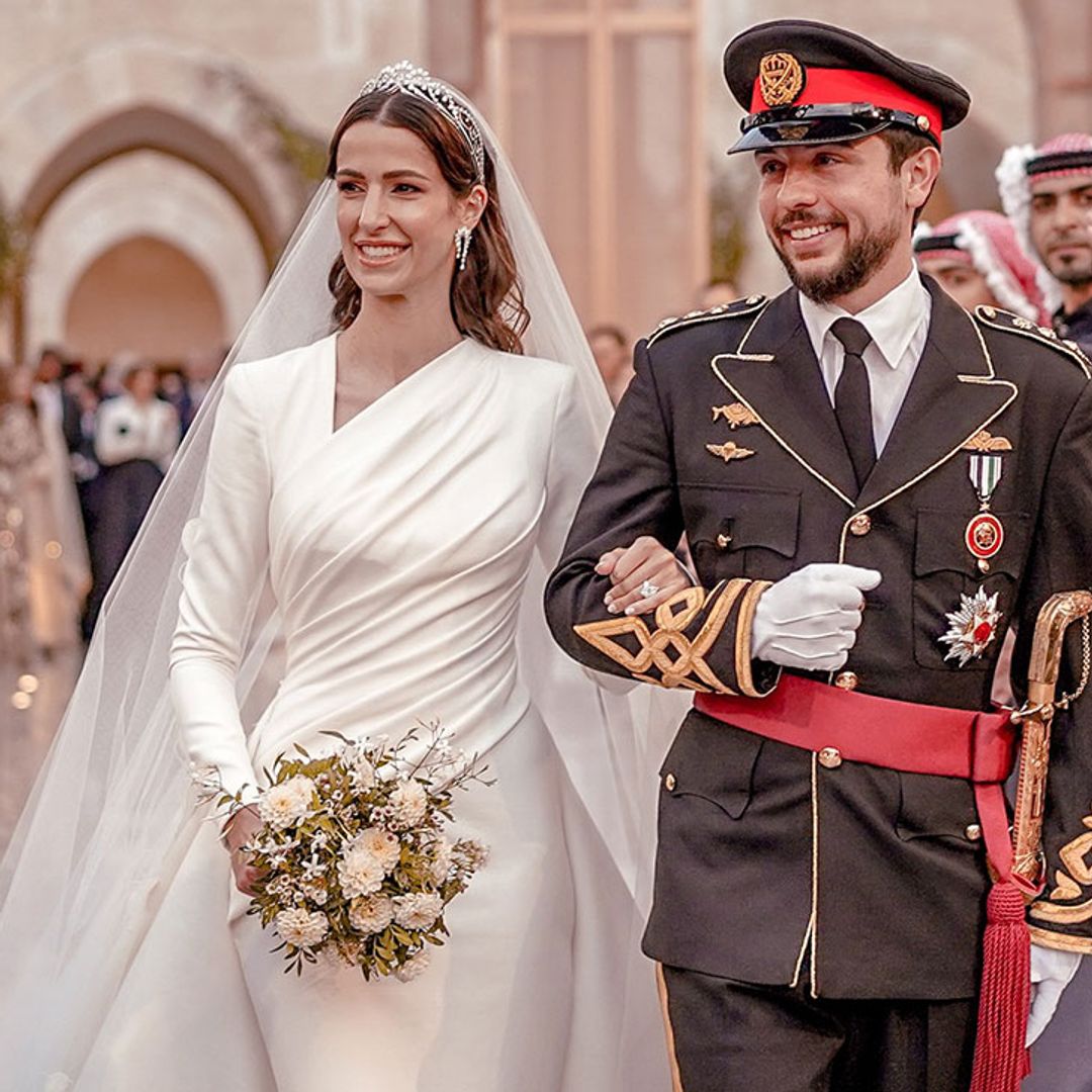 Princess Rajwa's breathtaking bridal tiara tribute to mother-in-law Queen Rania went unnoticed