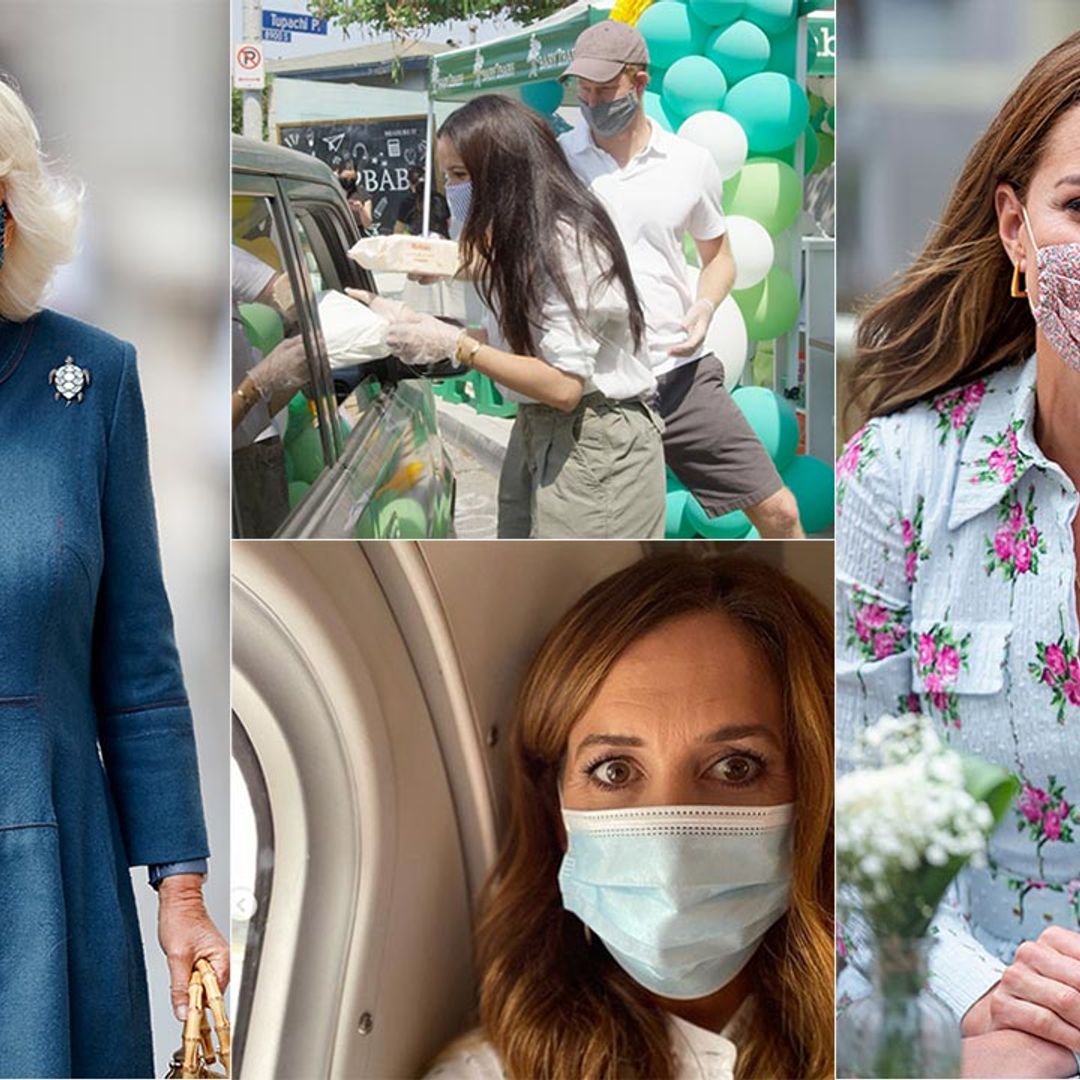 28 times the royals wore face masks for their public engagements