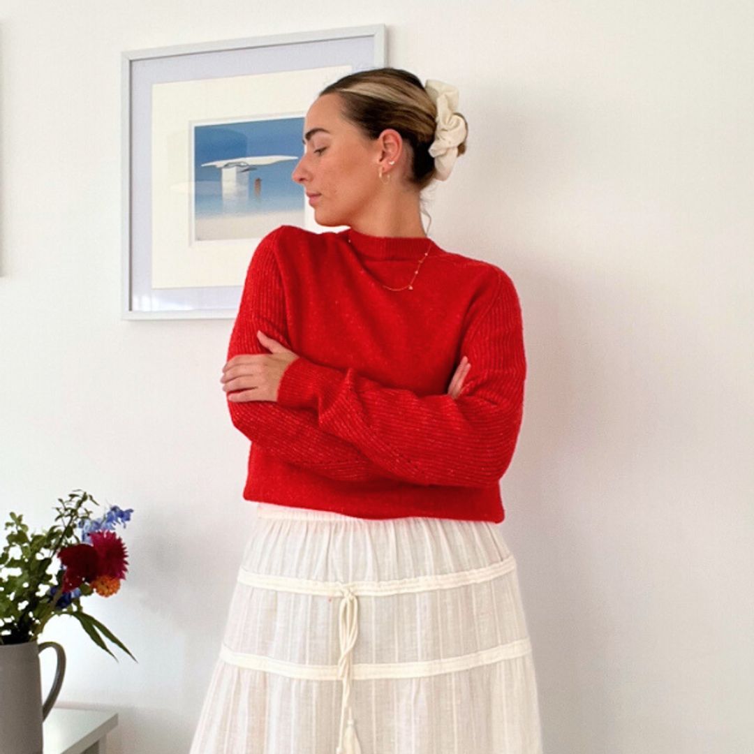 How a £4 charity shop skirt was stitched a new life in my sustainable wardrobe