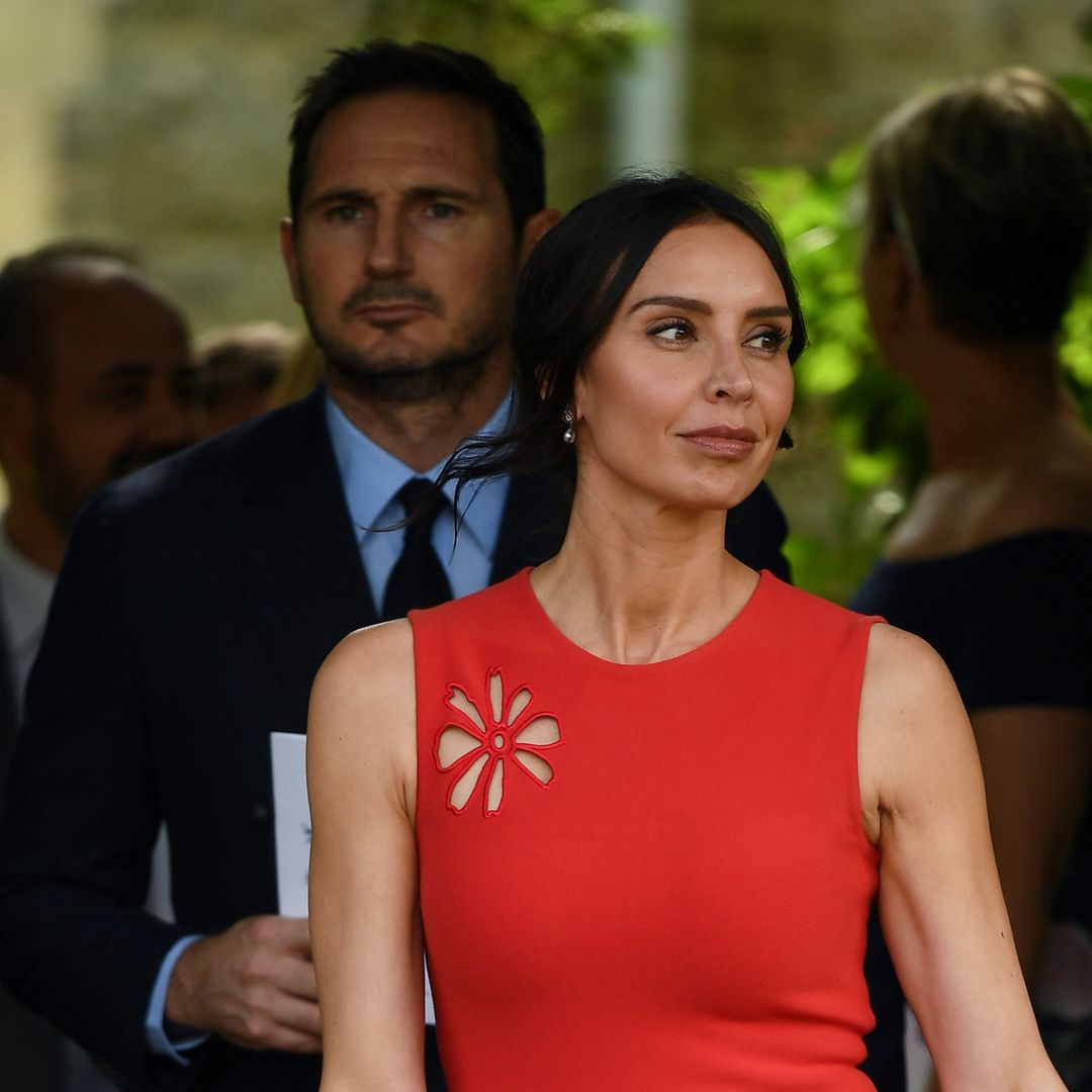 Christine Lampard wows in figure-hugging wedding guest dress in unearthed photo with Frank