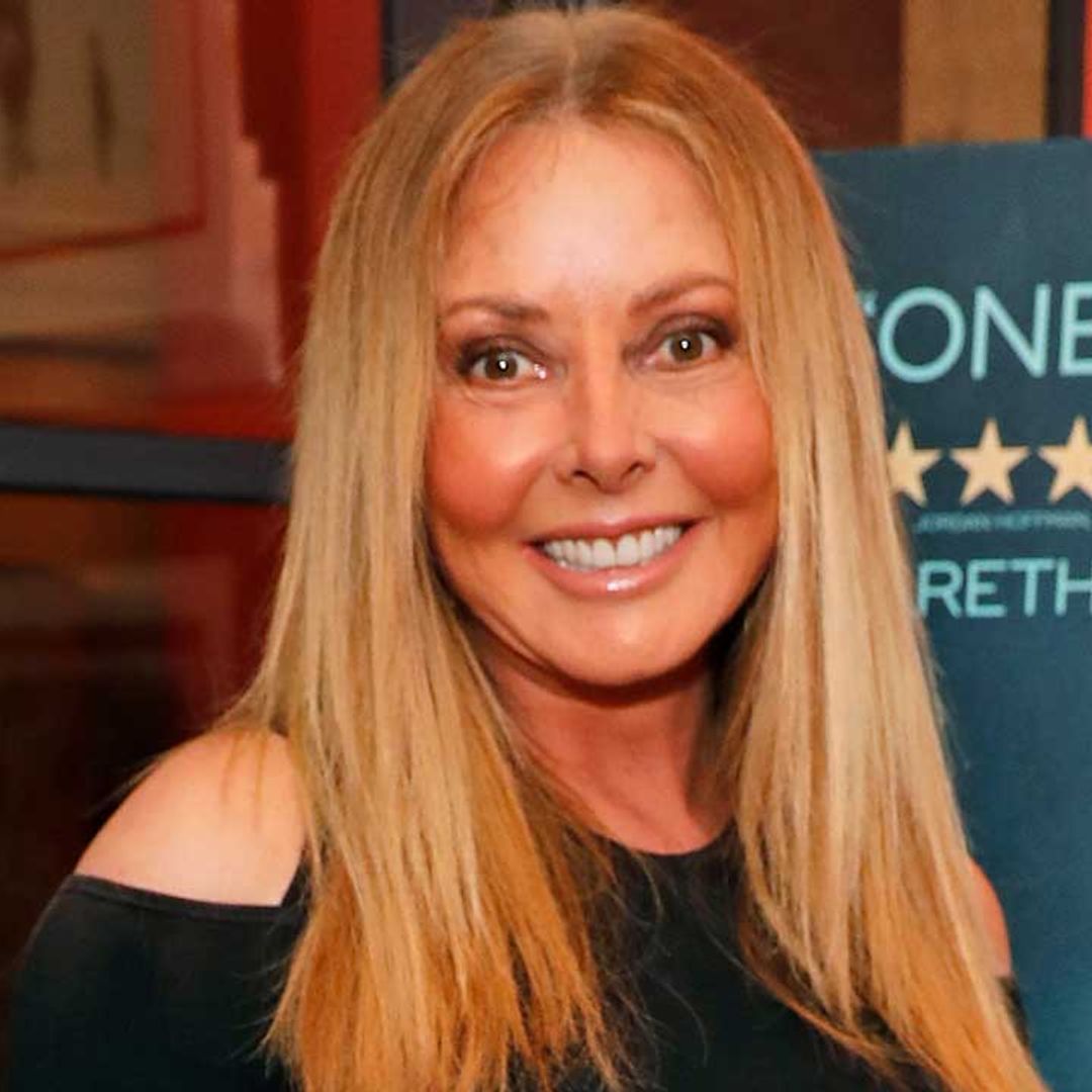 Carol Vorderman leaves fans with questions after posing in nothing but a string bikini