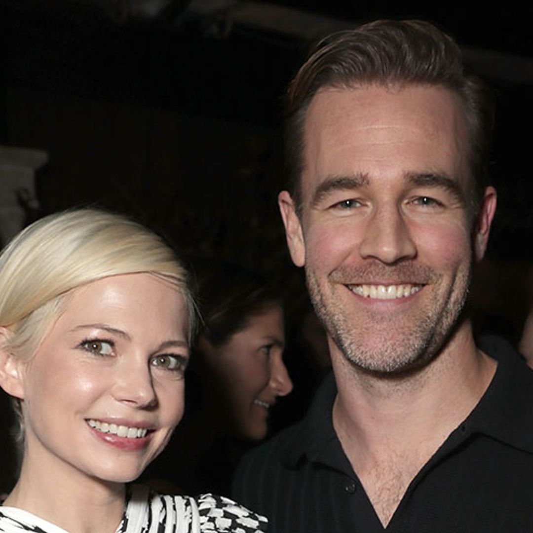 Dawson's Creek reunion! See the adorable James Van Der Beek and Michelle Williams pictures