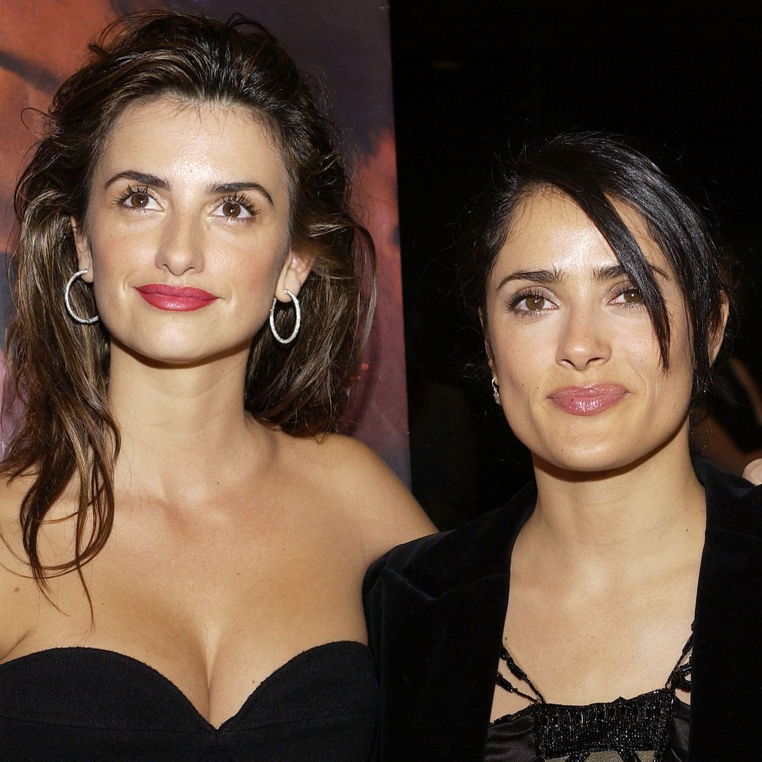 Salma Hayek amazes in plunging gown for throwback photo as she sends touching message to Penelope Cruz