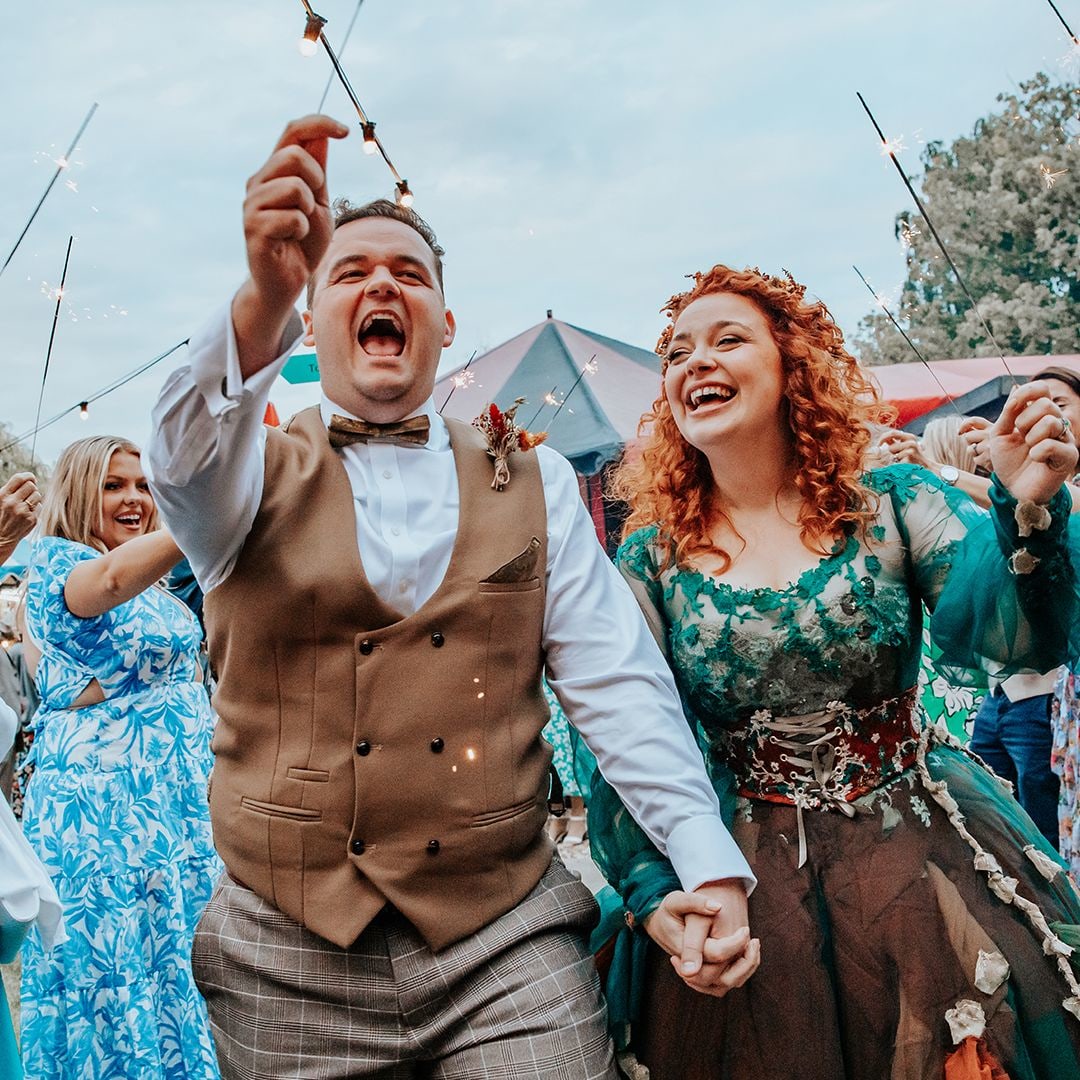 Carrie Hope Fletcher's colourful second wedding had its own fairground – exclusive photos