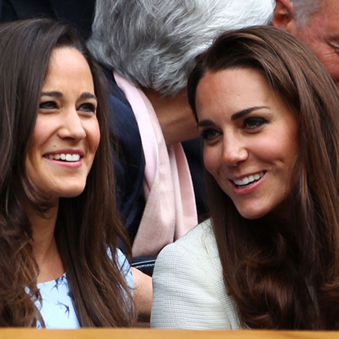 Kate Middleton reacts to younger sister Pippa's baby news