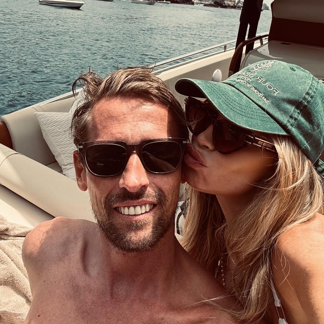 Abbey Clancy shimmers in new photos from luxurious trip with husband Peter Crouch and all 4 children