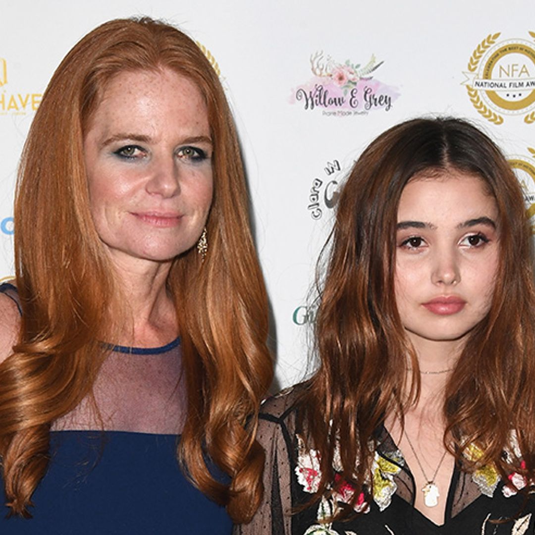 Patsy Palmer makes rare appearance with model daughter Emilia in London