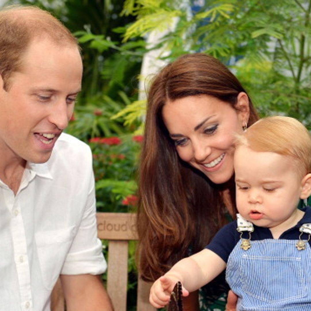 Prince William, Kate Middleton and Prince George return home after Mustique vacation