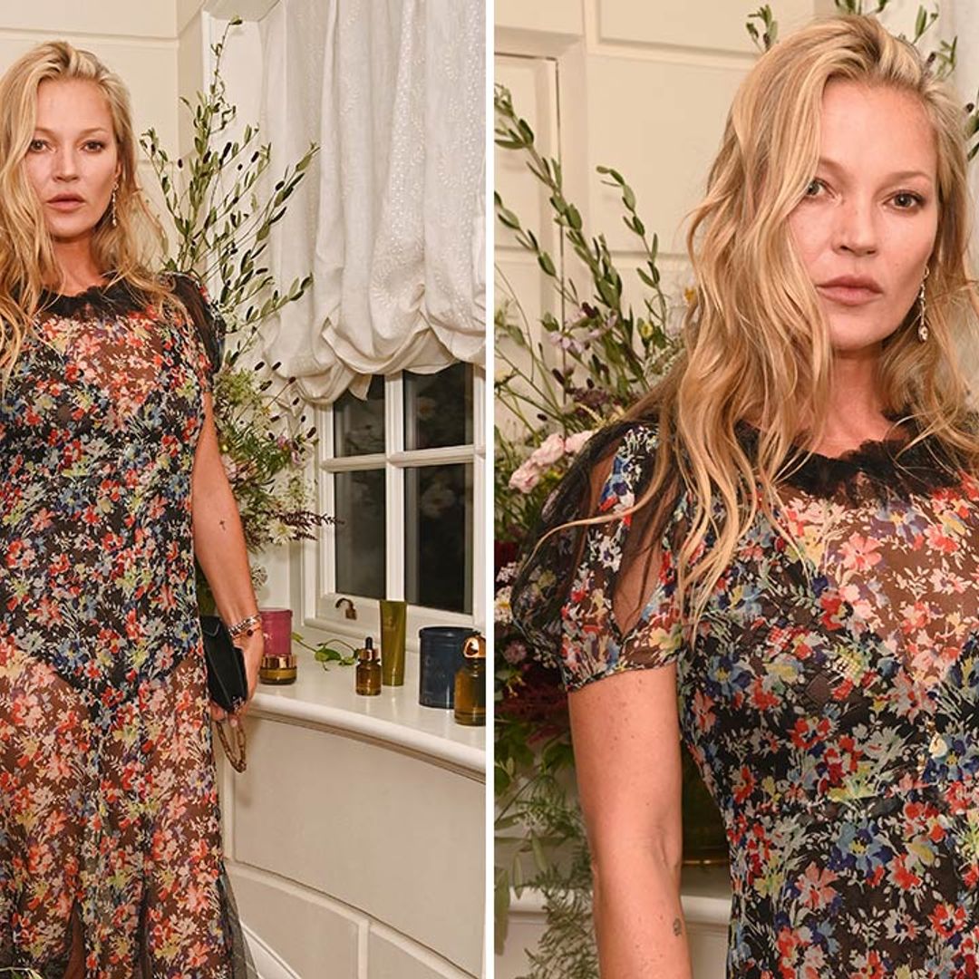 Kate Moss pays tribute to iconic 90s see-through dress with latest party look