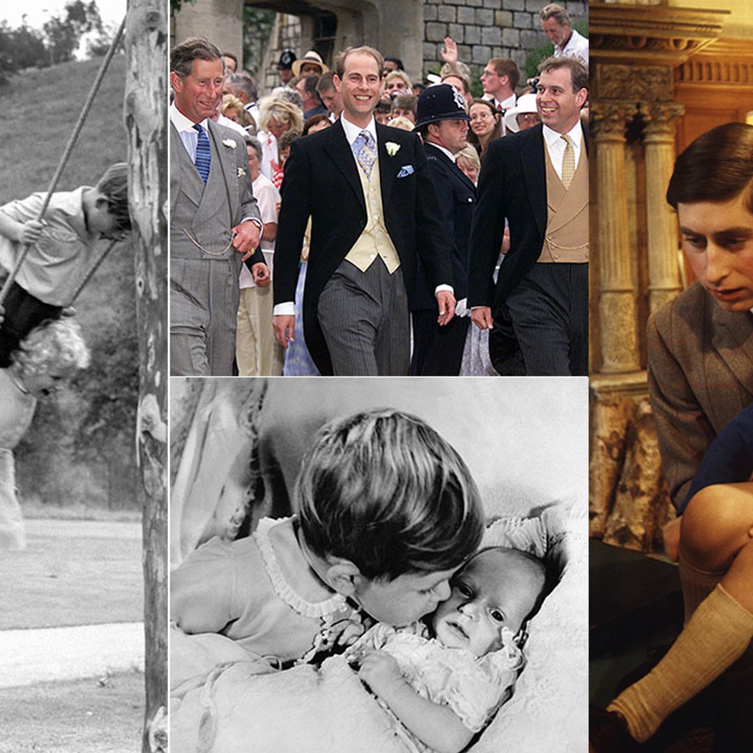 13 of Prince Charles' sweetest sibling moments with Anne, Andrew and Edward