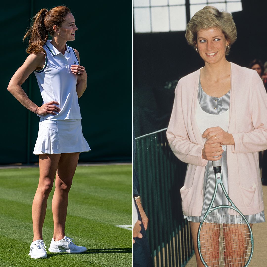 5 royals looking ace in tennis kit: Princess Kate, Princess Diana, Prince Edward and more