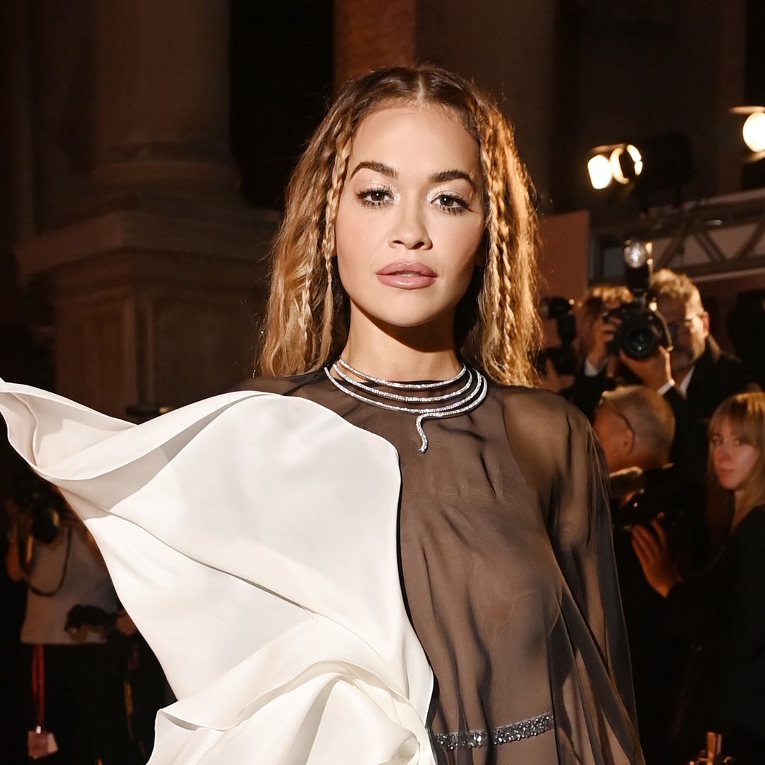 Rita Ora steals the show in sheer gown at Venice's amfAR gala