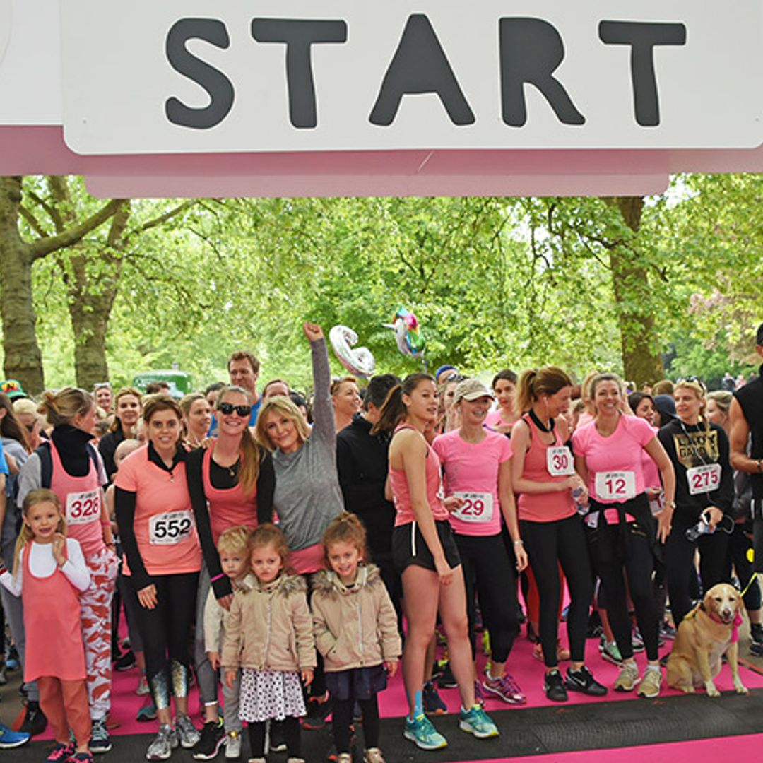 Princess Beatrice crosses finishing line at London 5K charity race