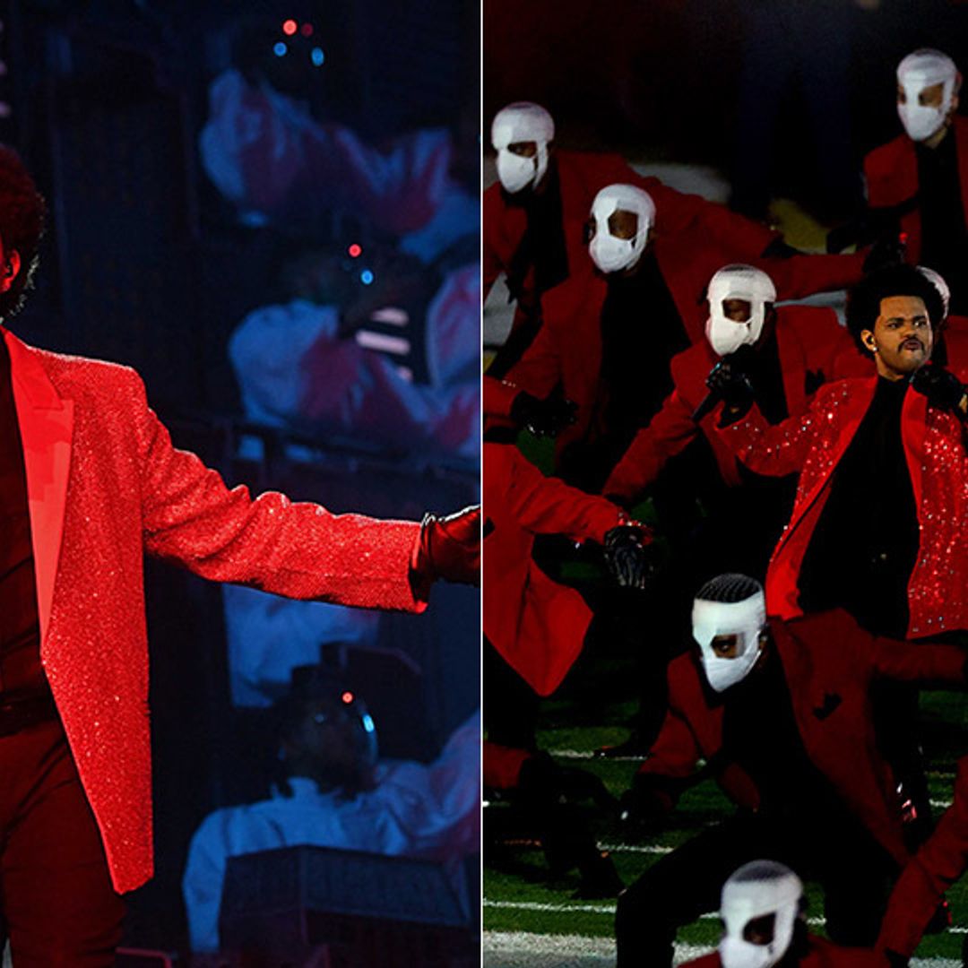 The best photos from The Weeknd's Super Bowl halftime show