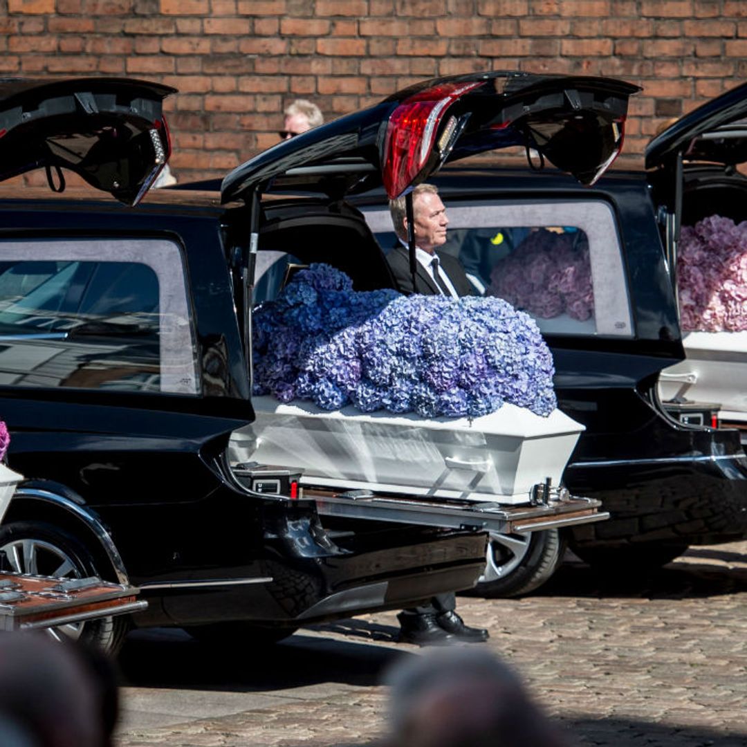 Crown Princess Mary consoles daughter at the funeral of ASOS owner's children