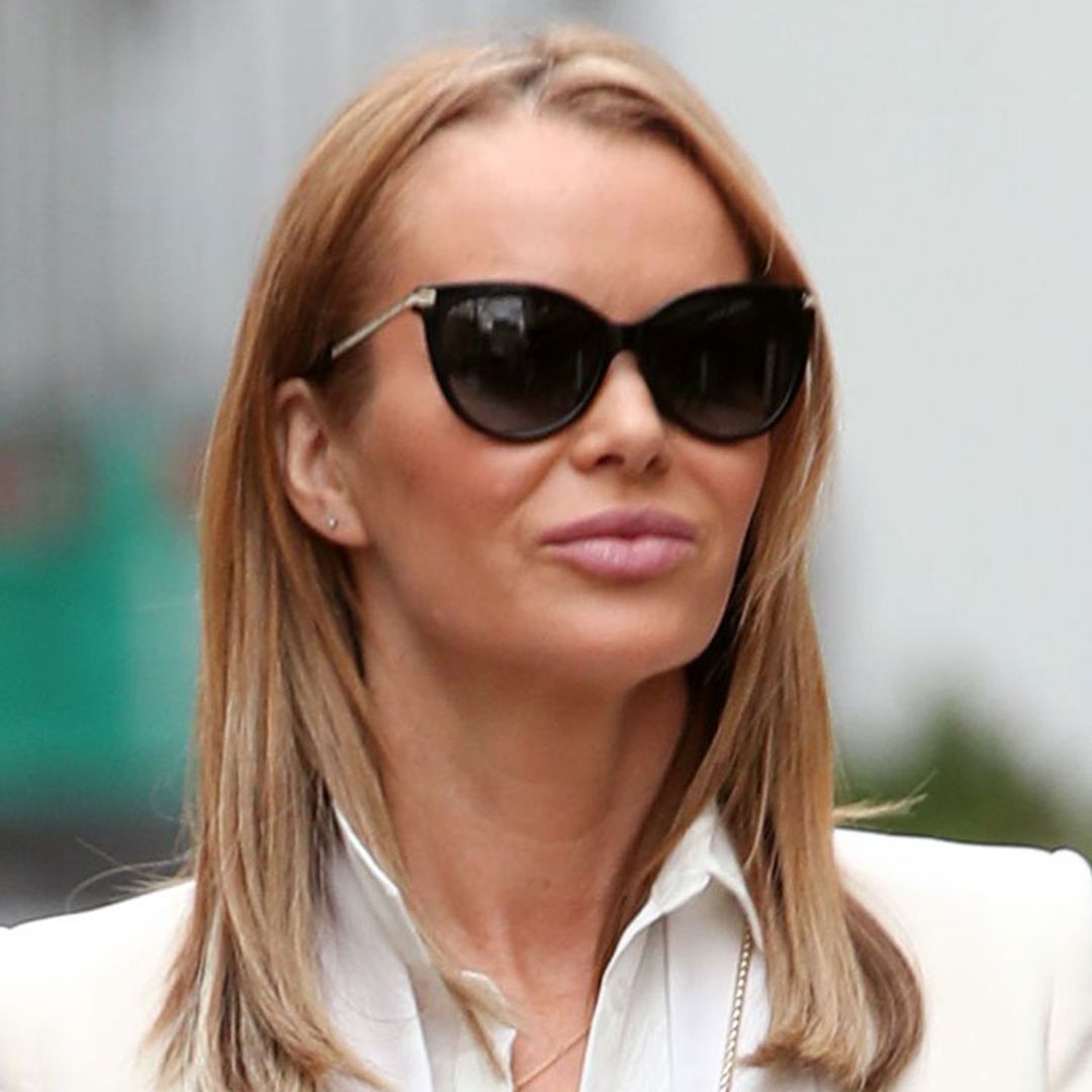 Amanda Holden causes a stir in skinny jeans and power blazer combo