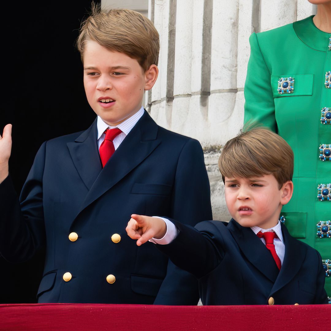 Prince Louis and big brother George receive sympathy from royal watchers amid balcony behaviour