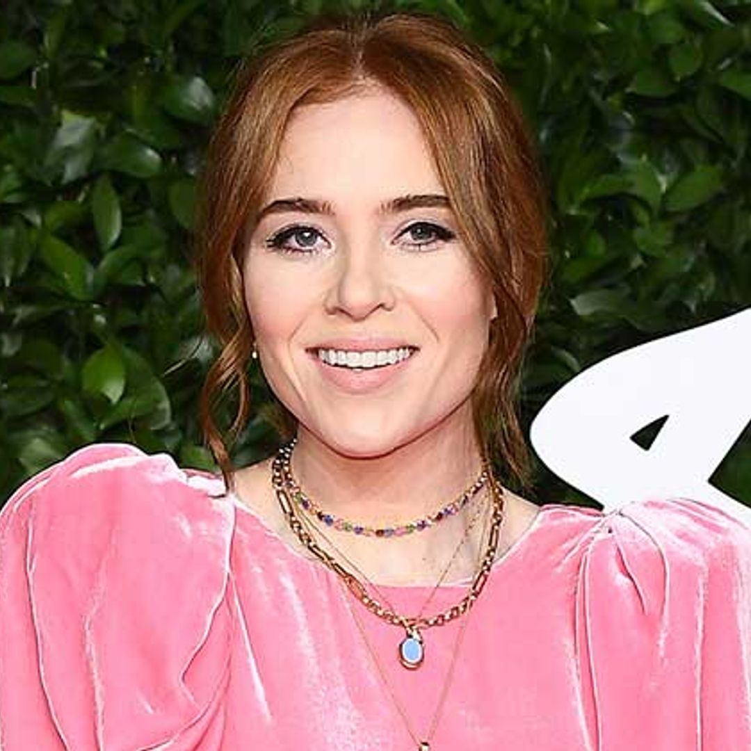 Angela Scanlon shows off impeccably toned legs in daring summer dress