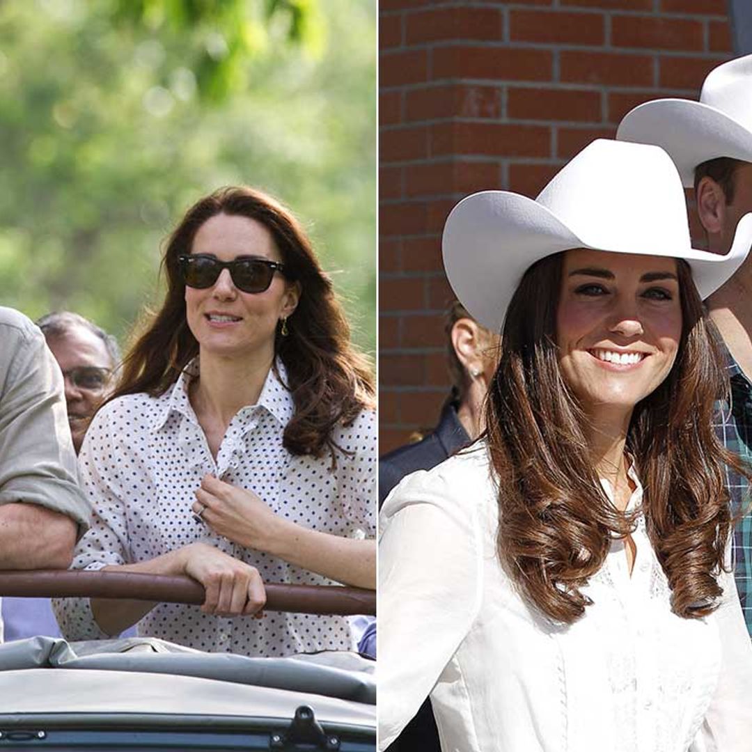 Prince William and Kate's best twinning moments - they're so in sync!