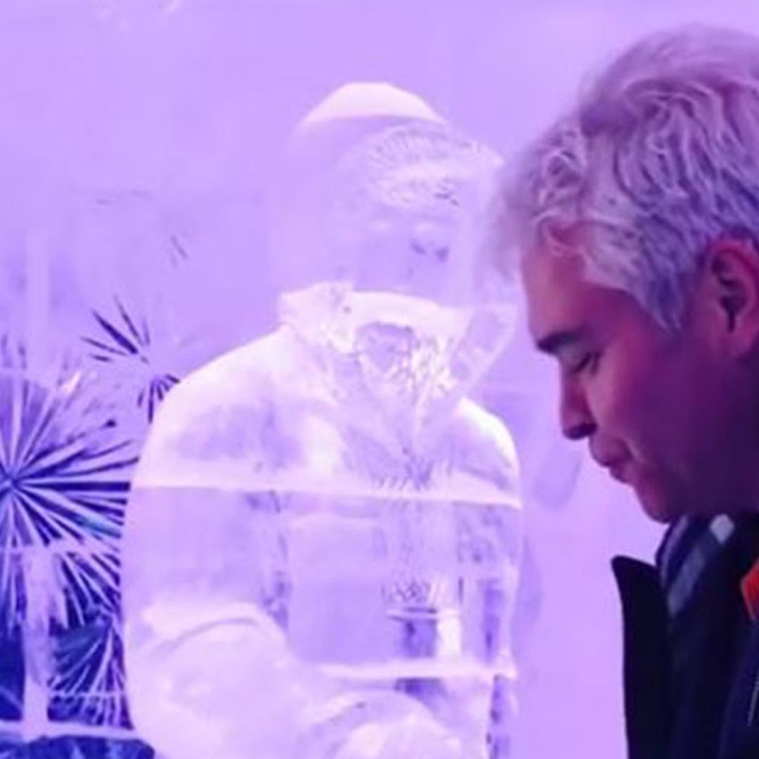 Phillip Schofield is letting his hair down in Norway - see him downing shots in this hilarious video!